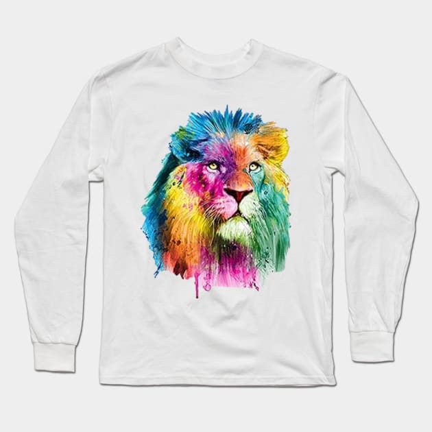 King Of The Jungle Long Sleeve T-Shirt by Divan